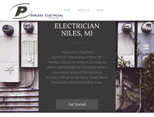 Tablet Screenshot of electricallypeerless.com